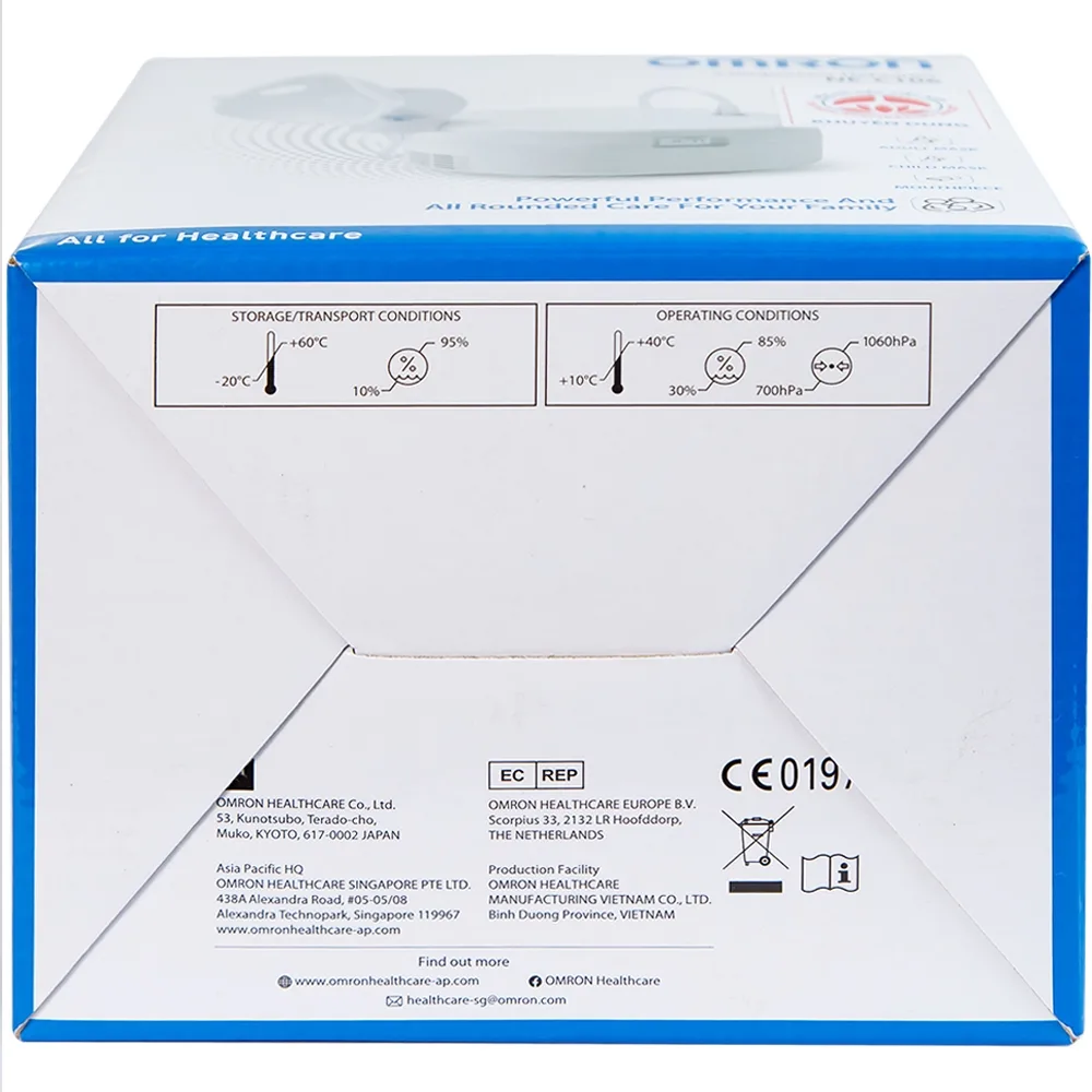 Hình ảnh Máy xông khí dung Omron NE-C106 phòng và điều trị bệnh về đường hô hấp