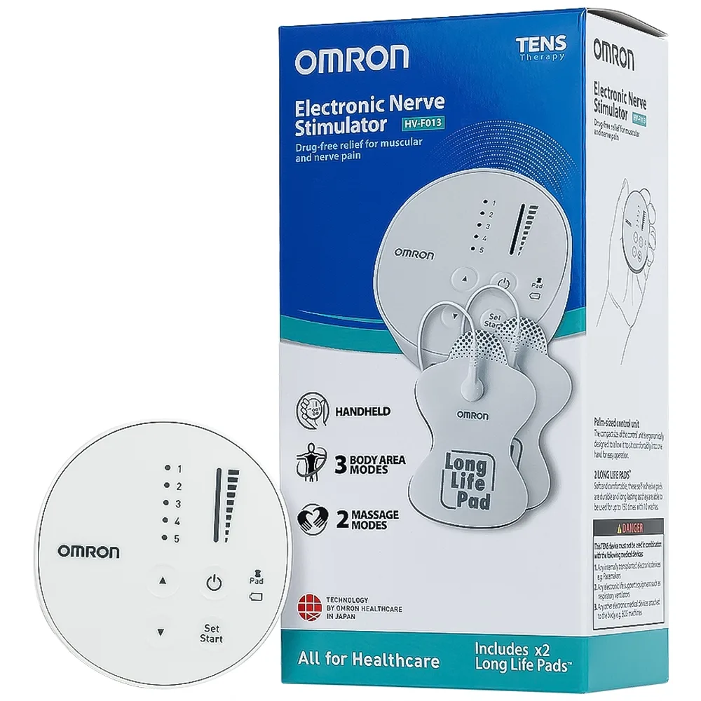 Hình ảnh Máy xung điện trị liệu Omron HV-F013 giảm đau cơ và khớp