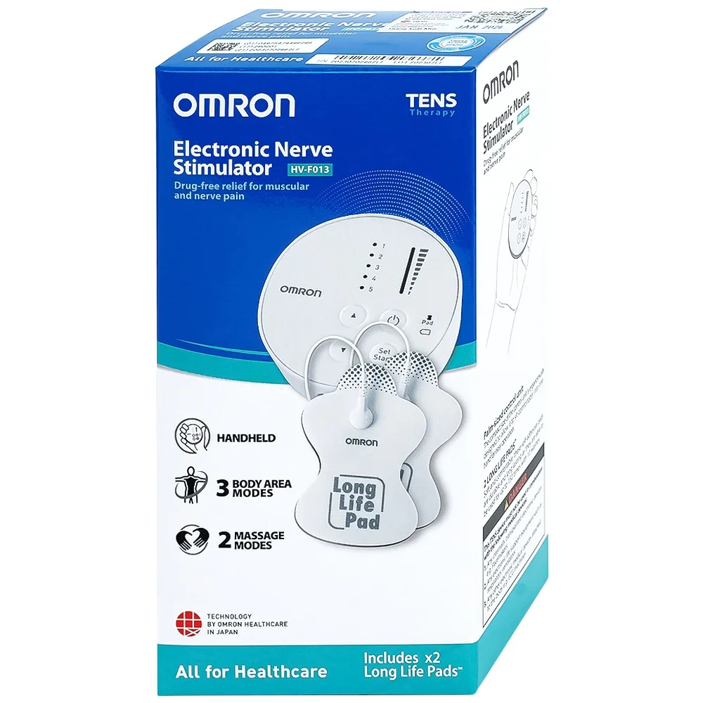 Hình ảnh Máy xung điện trị liệu Omron HV-F013 giảm đau cơ và khớp 