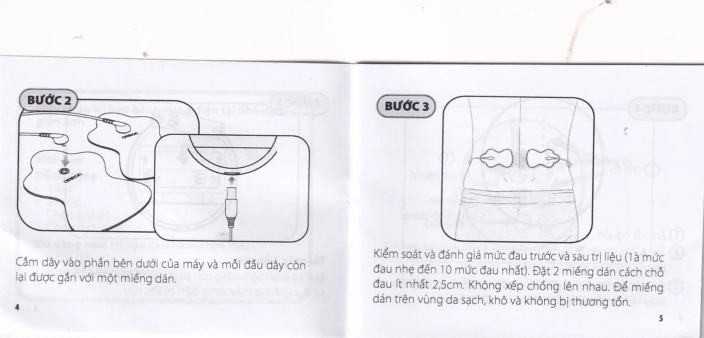 Hình ảnh Máy xung điện trị liệu Omron HV-F013 giảm đau cơ và khớp 