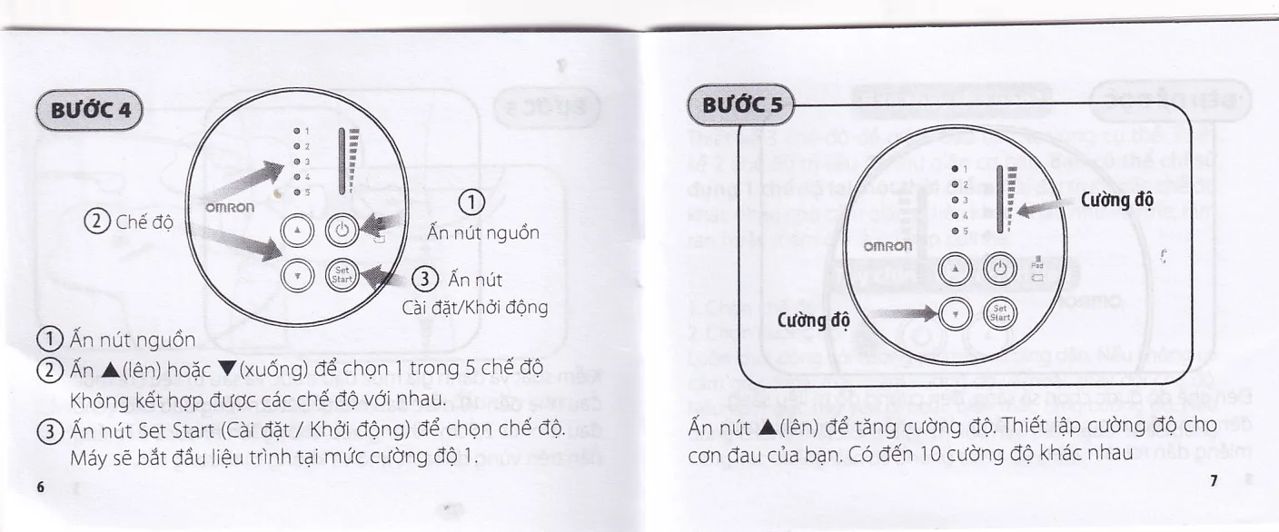 Hình ảnh Máy xung điện trị liệu Omron HV-F013 giảm đau cơ và khớp 