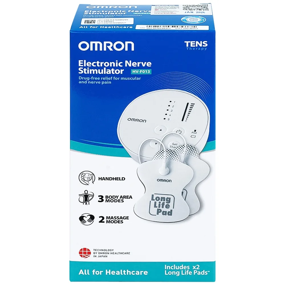 Hình ảnh Máy xung điện trị liệu Omron HV-F013 giảm đau cơ và khớp 