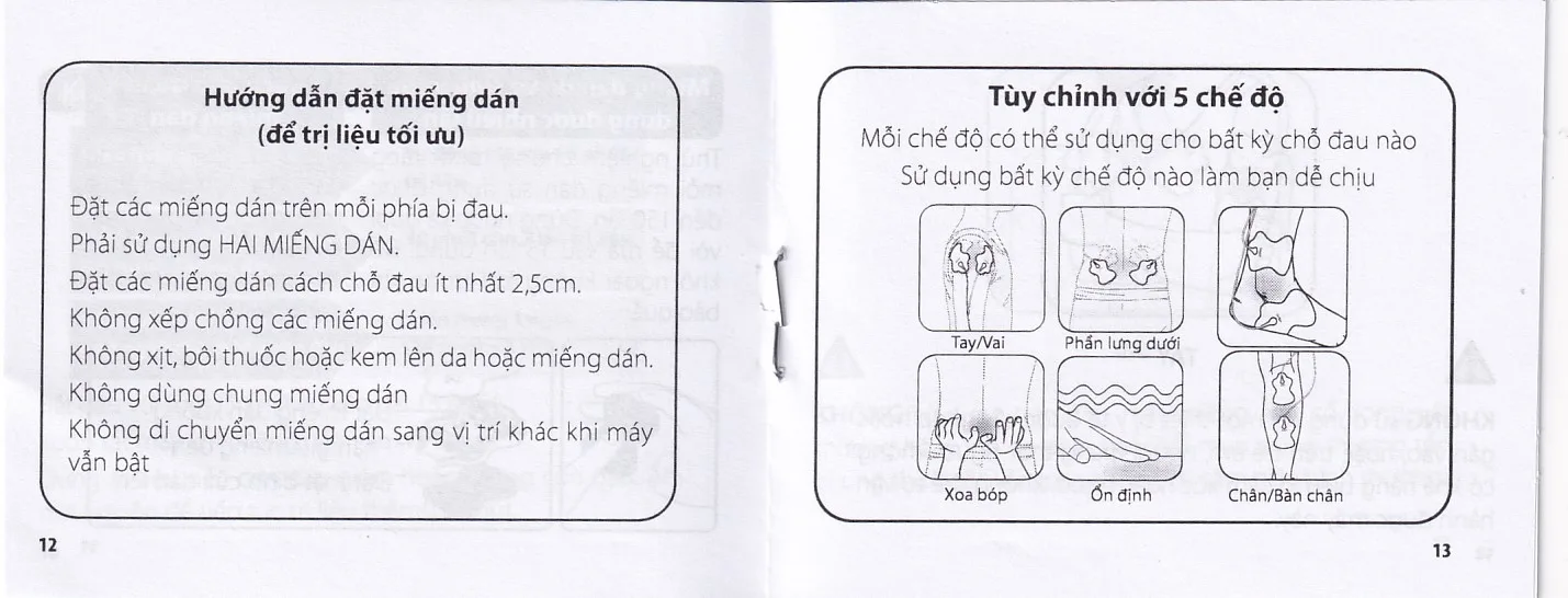 Hình ảnh Máy xung điện trị liệu Omron HV-F013 giảm đau cơ và khớp 