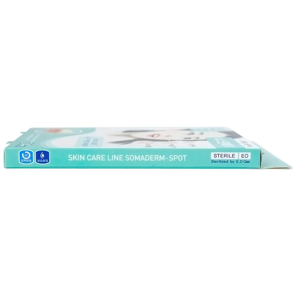 Hình ảnh Miếng dán mụn Somaderm Spot (24 miếng) hút mụn, làm lành vết thương sau mụn