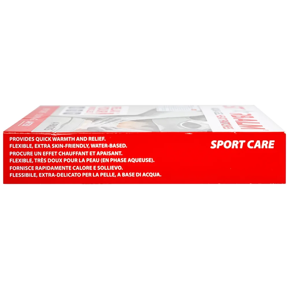 Hình ảnh Miếng dán nhiệt Starbalm Aqua Gel Warm Plaster Heat Patches hỗ trợ giảm đau nhanh, kháng viêm (4 gói)