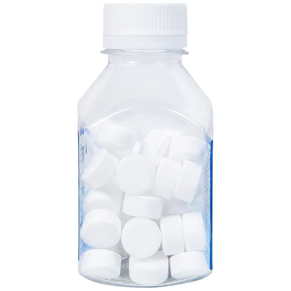 Hình ảnh Muối Y Tế Ích Nhân dùng pha nước súc miệng họng, rửa mũi (50 viên x 4.5g)