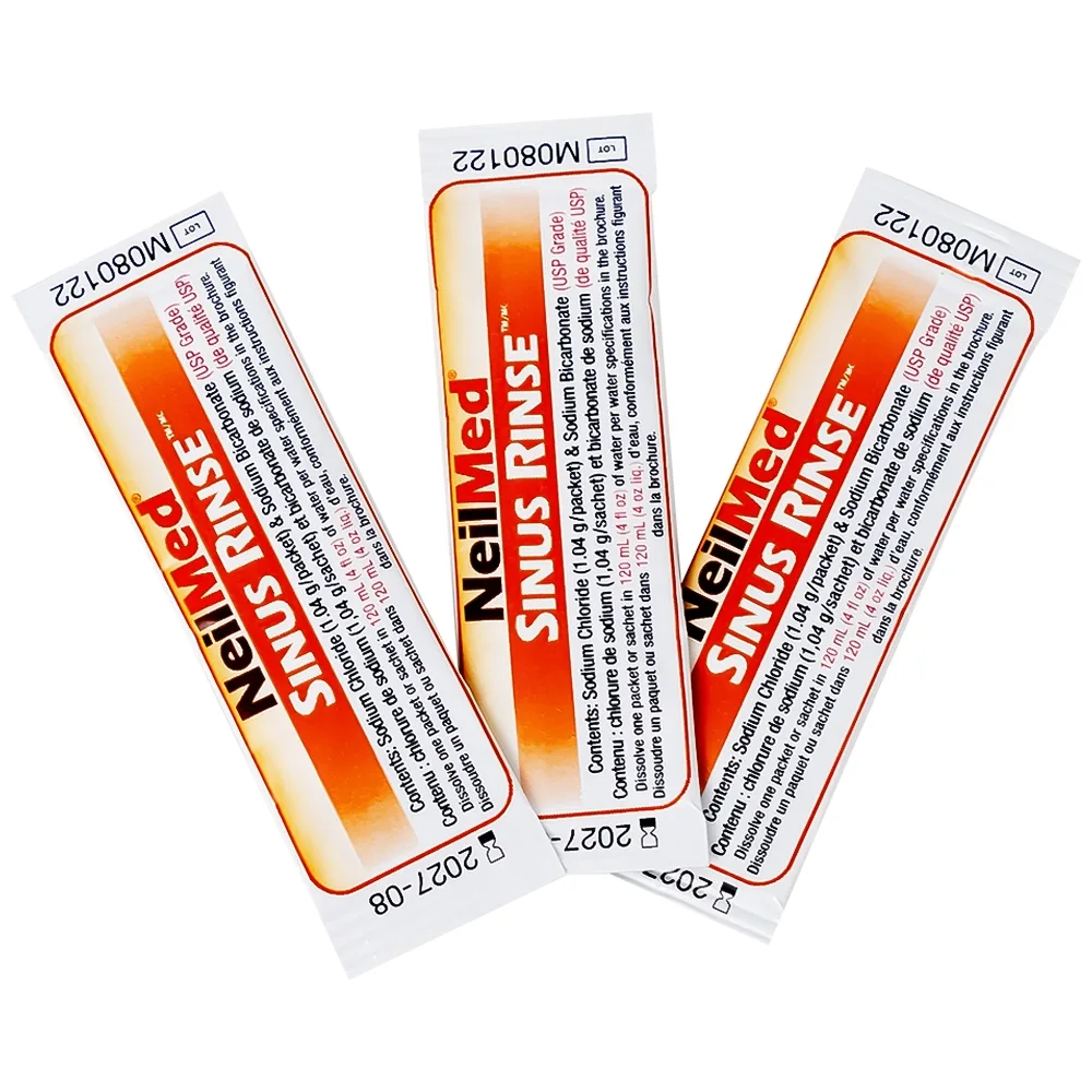 Hình ảnh Bộ vệ sinh mũi 1 bình + 30 gói NeilMed Sinus Rinse Kids vệ sinh mũi xoang cho trẻ 