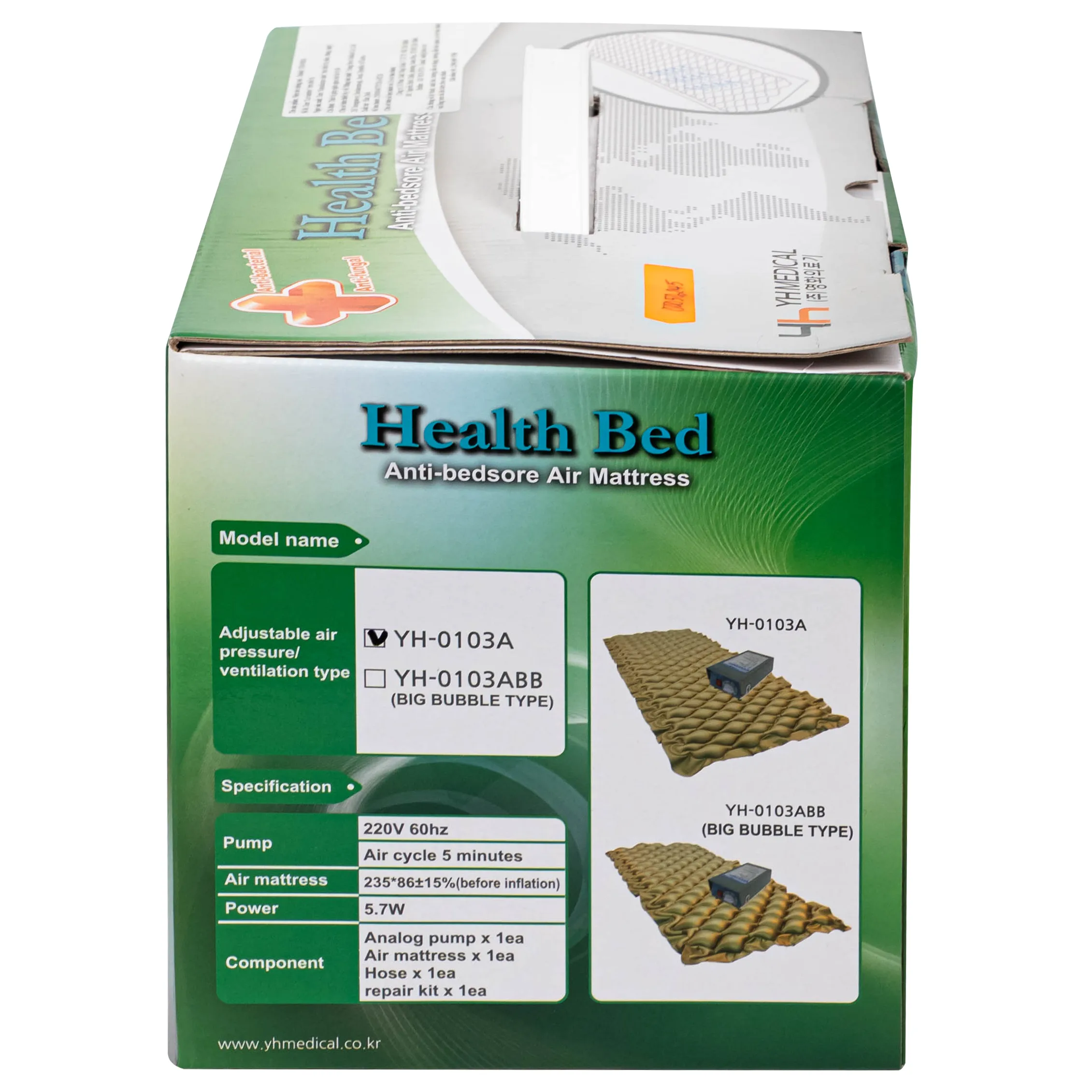Hình ảnh Nệm chống loét  YH Medical Model 0103A (Hàn Quốc) giúp ngăn ngừa và hỗ trợ điều trị loét do tì đè