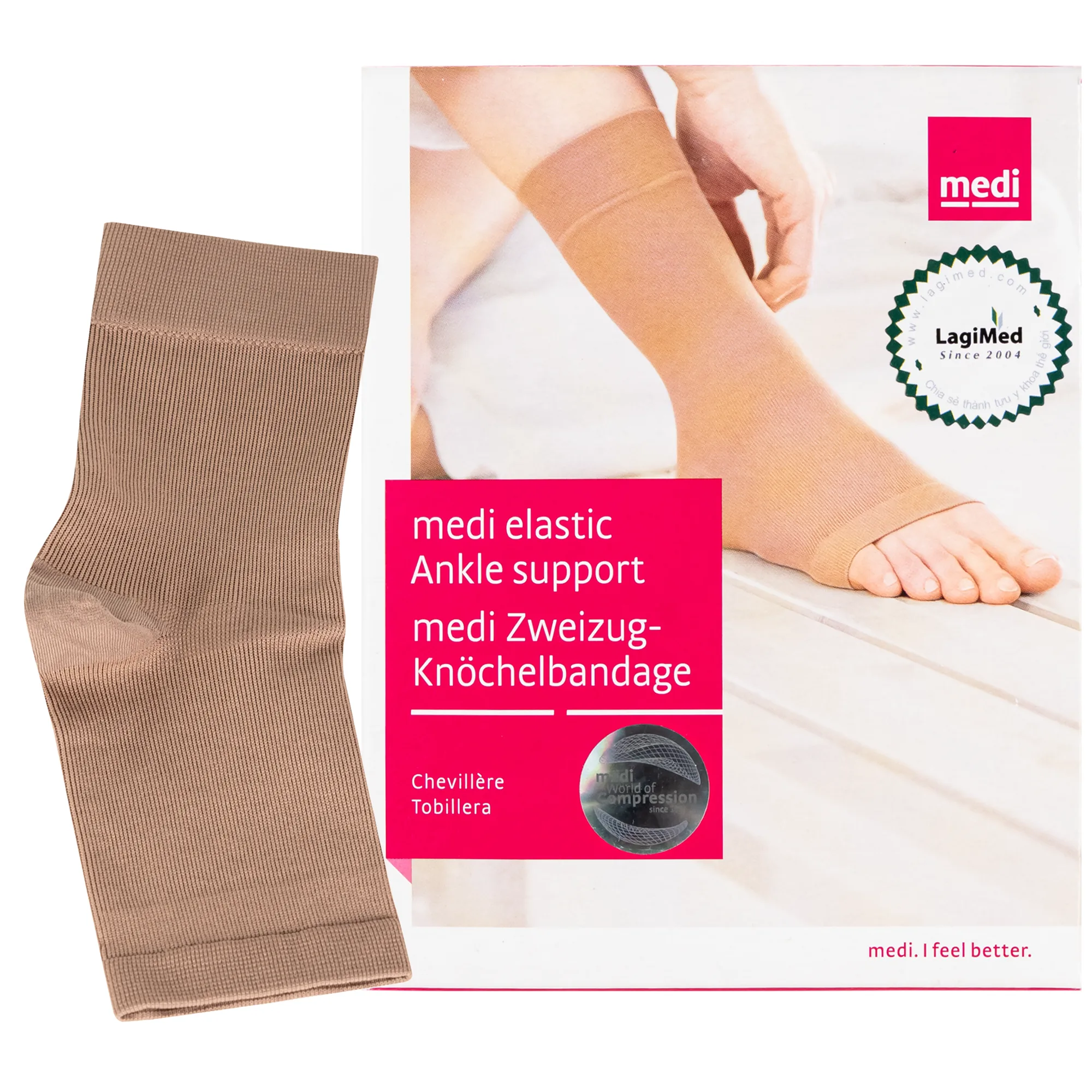 Hình ảnh Nẹp mắt cá chân Medi Ankle Support size III phục hồi chấn thương, bong gân nhẹ