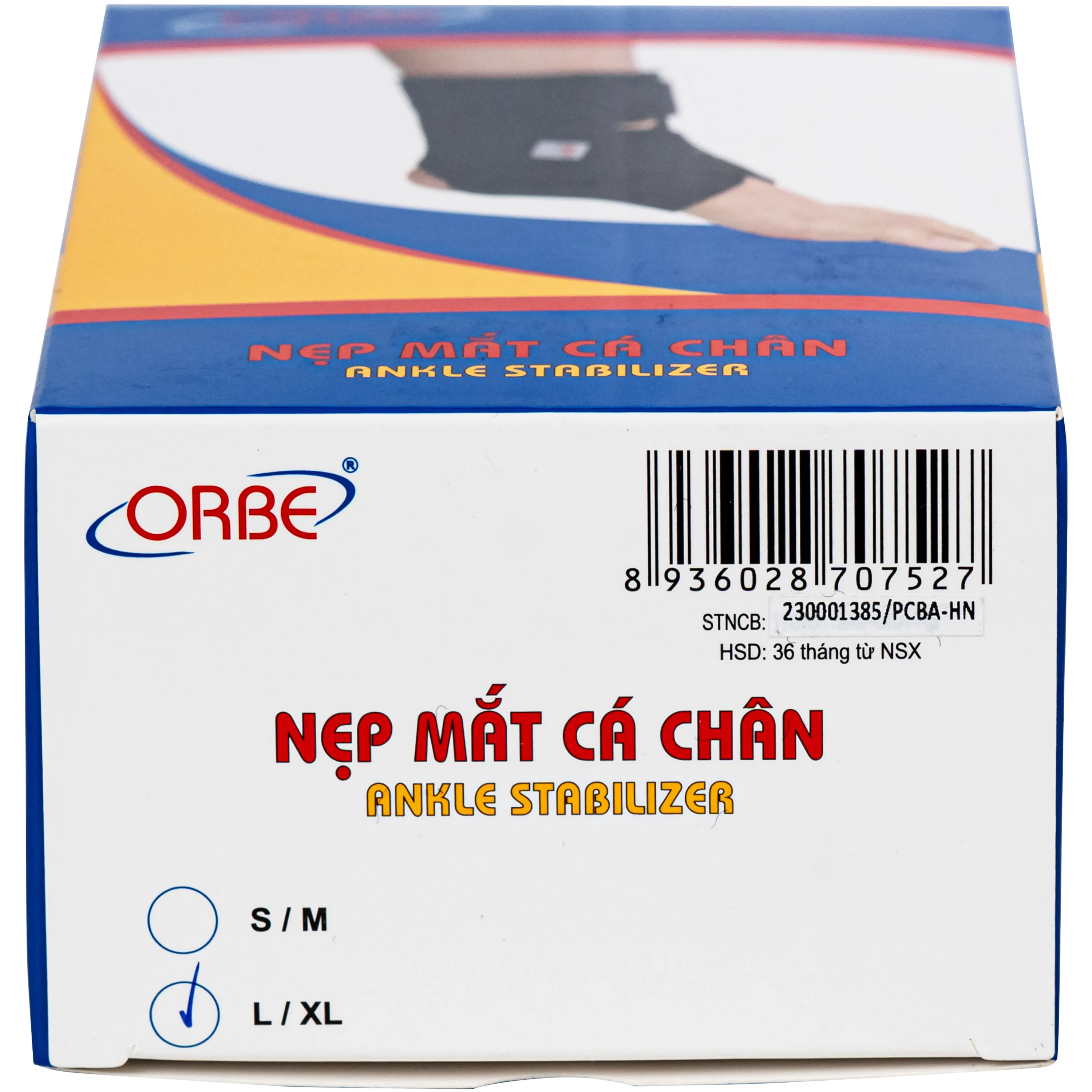 Hình ảnh Nẹp mắt cá chân Ankle Stabilier Orbe size L/XL