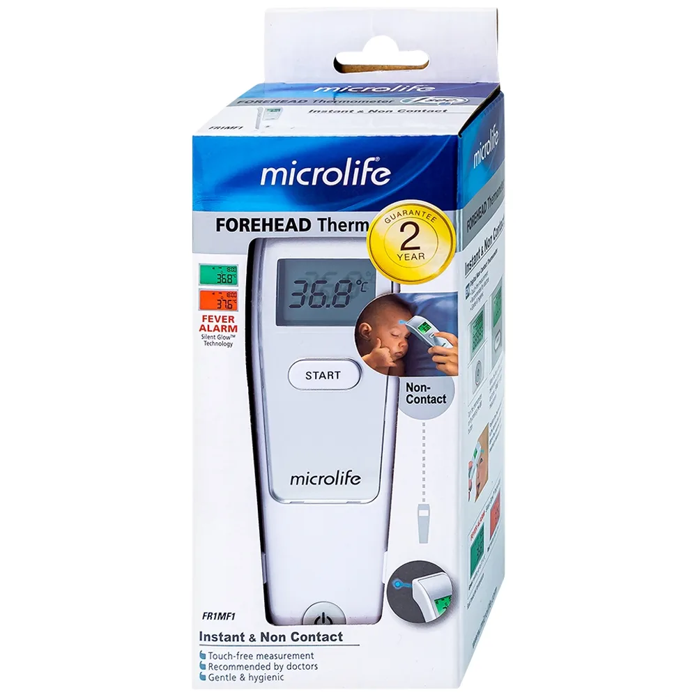 Hình ảnh Nhiệt kế hồng ngoại Microlife FR1MF1 đo không chạm, nhanh, an toàn và chính xác