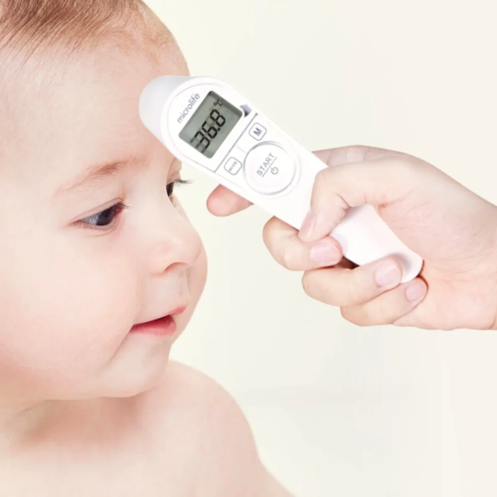 Hình ảnh Nhiệt kế hồng ngoại đo trán Microlife NC200 không cần tiếp xúc, cho kết quả sau 1 giây
