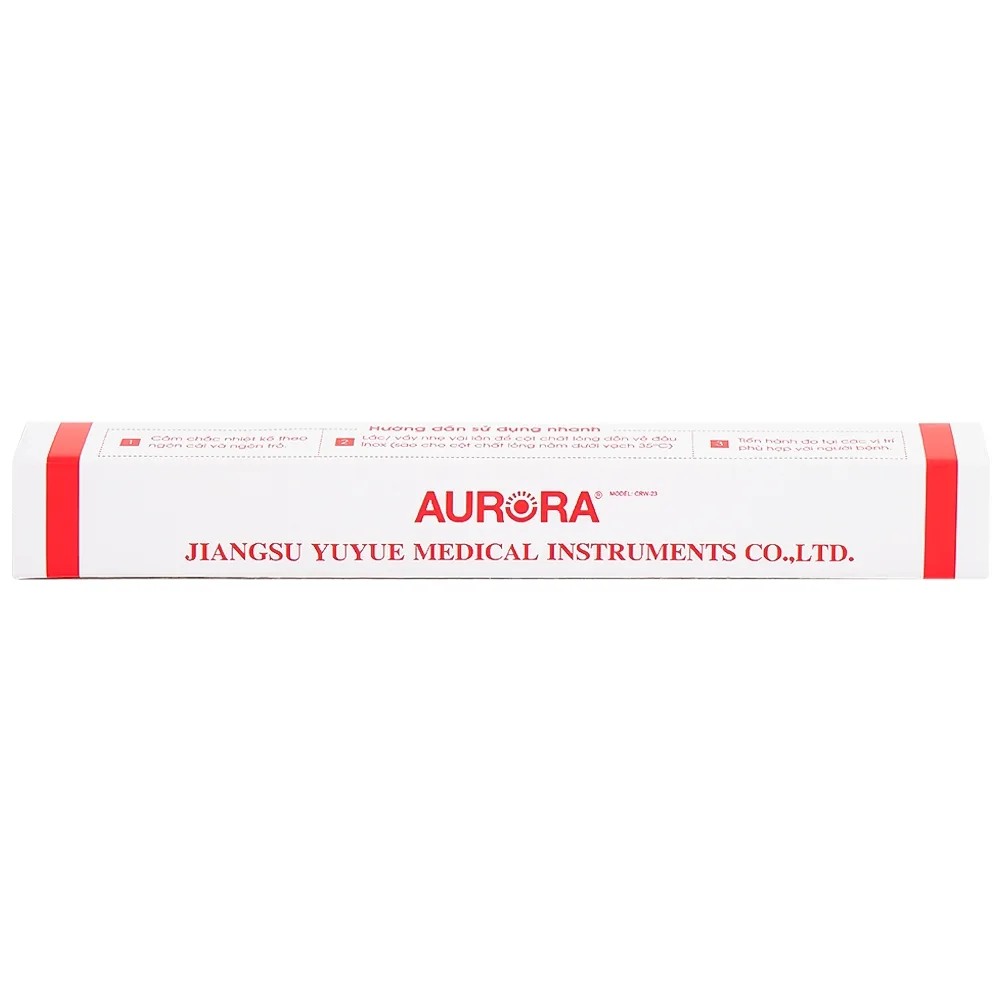 Hình ảnh Nhiệt kế y khoa Aurora CRW-23 đo nhiệt độ cơ thể (12 cái)