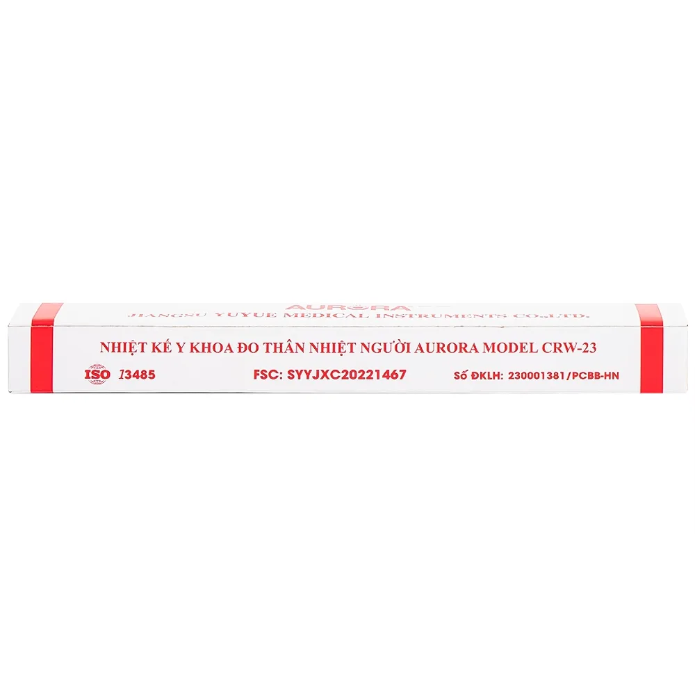 Hình ảnh Nhiệt kế y khoa Aurora CRW-23 đo nhiệt độ cơ thể (12 cái)
