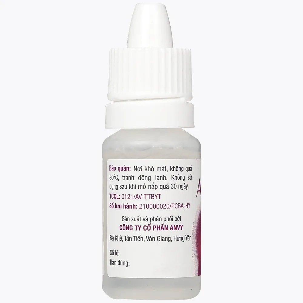 Hình ảnh Dung dịch nhỏ mũi Azka 10ml Anvy dùng trong cảm lạnh, sổ mũi, loại bỏ dịch nhầy