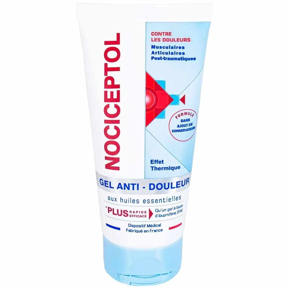 Hình ảnh Gel bôi ngoài da Nociceptol Gel giảm đau, nhức, mỏi cơ, xương, khớp, chấn thương, giảm bầm tím, sưng nề (60ml)