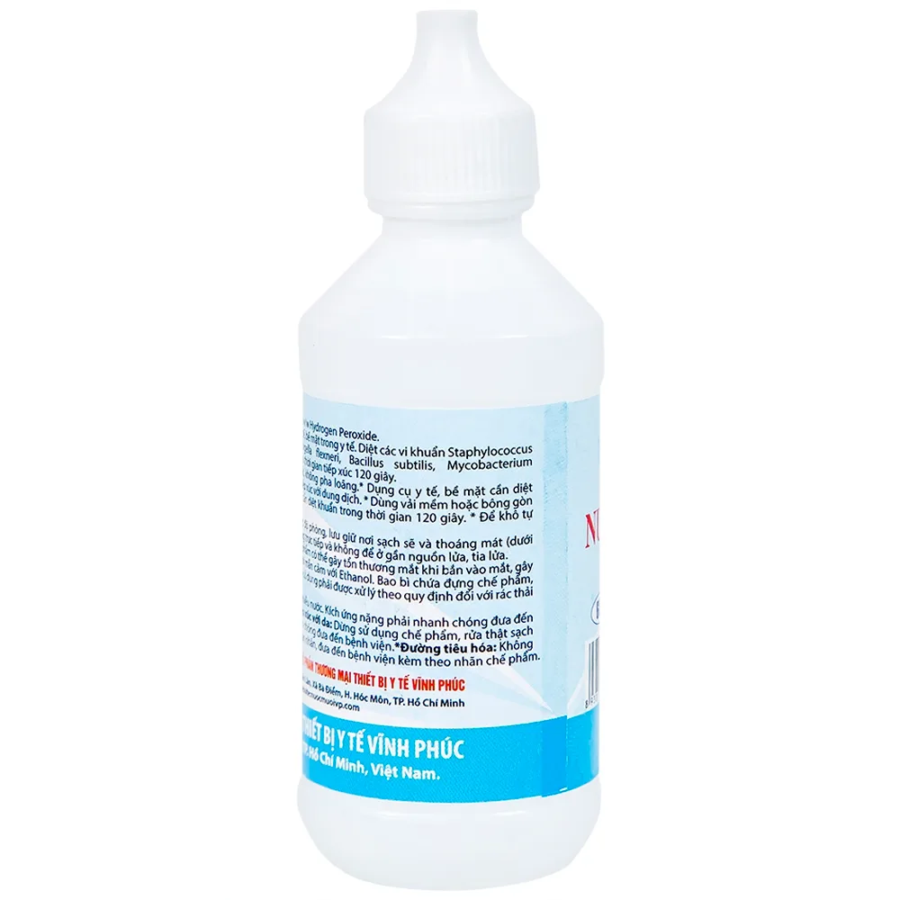 Hình ảnh Nước oxy già VP 3% Vĩnh Phúc sát khuẩn vết thương (60ml)