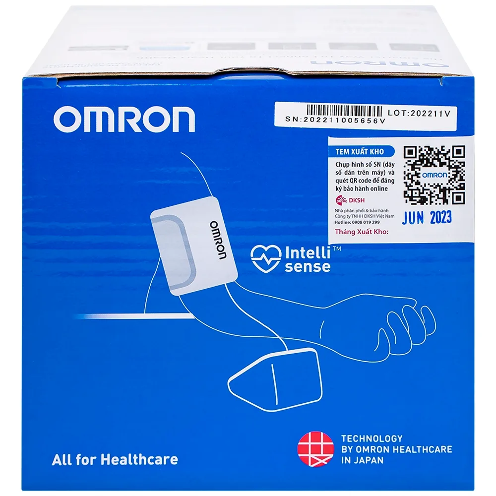 Hình ảnh Máy đo huyết áp bắp tay tự động Omron HEM 7143T1 cho kết quả chính xác, nhanh chóng