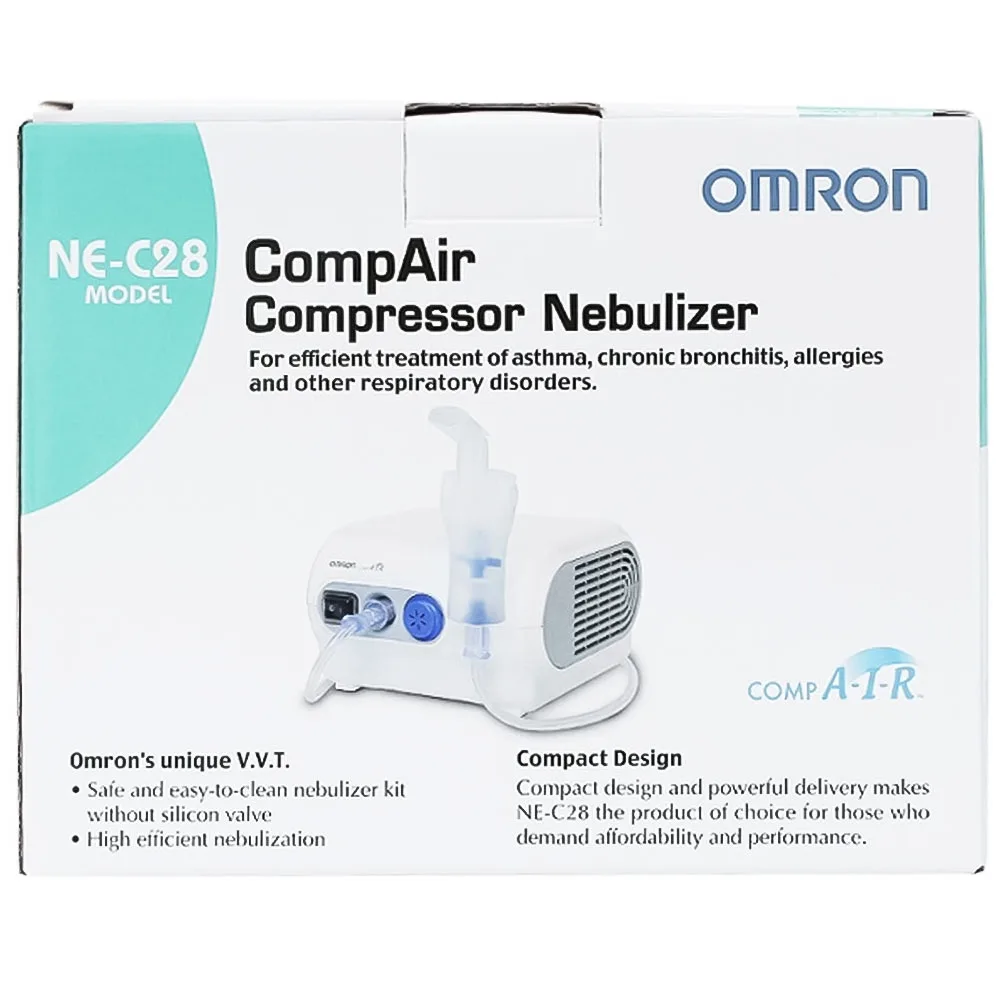 Hình ảnh Máy xông khí dung Omron NE-C28 kiểm soát hen suyễn, viêm phế quản mãn tính