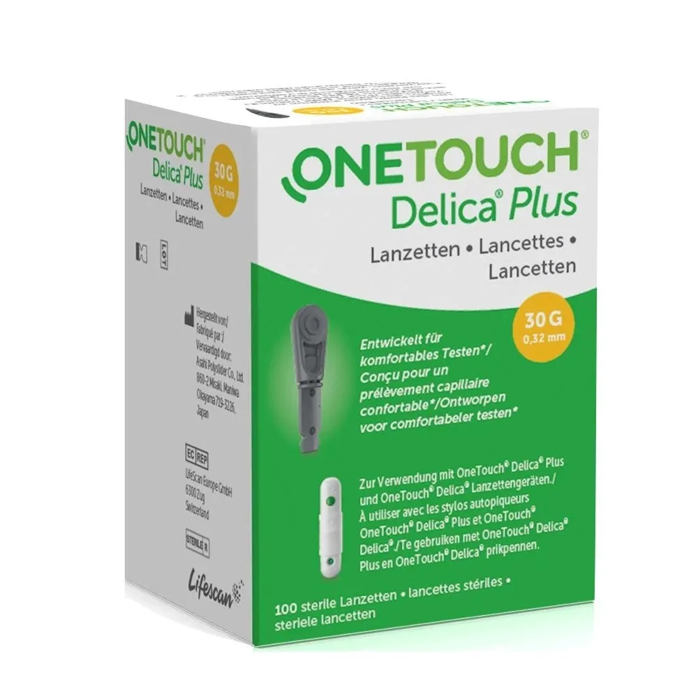 Hình ảnh Kim lấy máu Onetouch Delica Plus trích máu nhanh, không gây đau (25 cái)