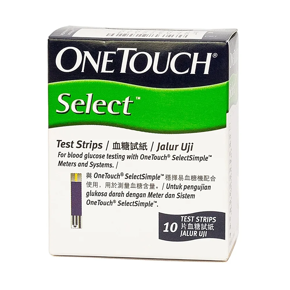 Hình ảnh Que thử đường huyết OneTouch Select (10 cái)