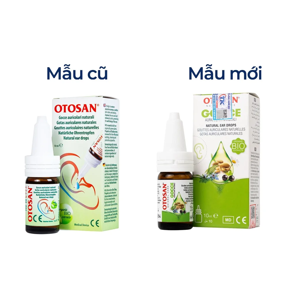 Hình ảnh Dung dịch nhỏ tai Otosan Natural Ear Drops loại bỏ và ngăn ngừa sự hình thành của ráy tai (10ml)