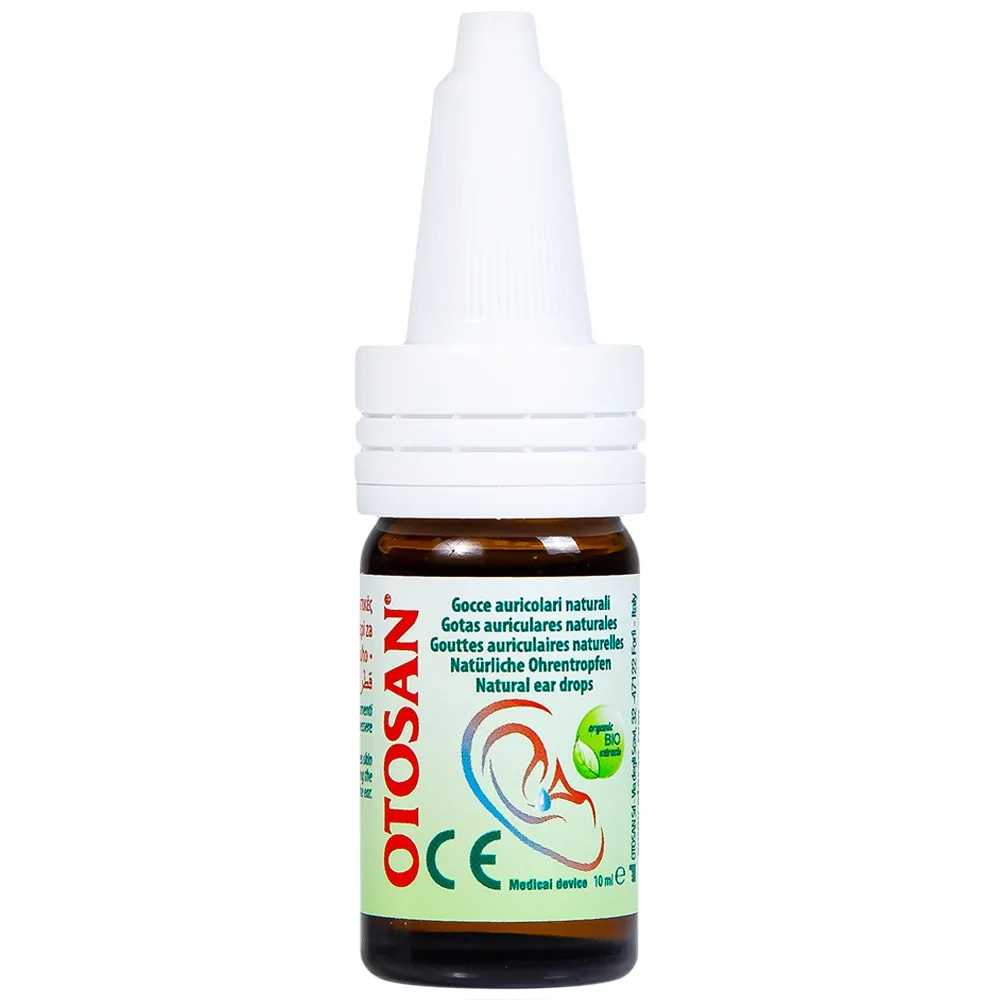 Hình ảnh Dung dịch nhỏ tai Otosan Natural Ear Drops loại bỏ và ngăn ngừa sự hình thành của ráy tai (10ml)