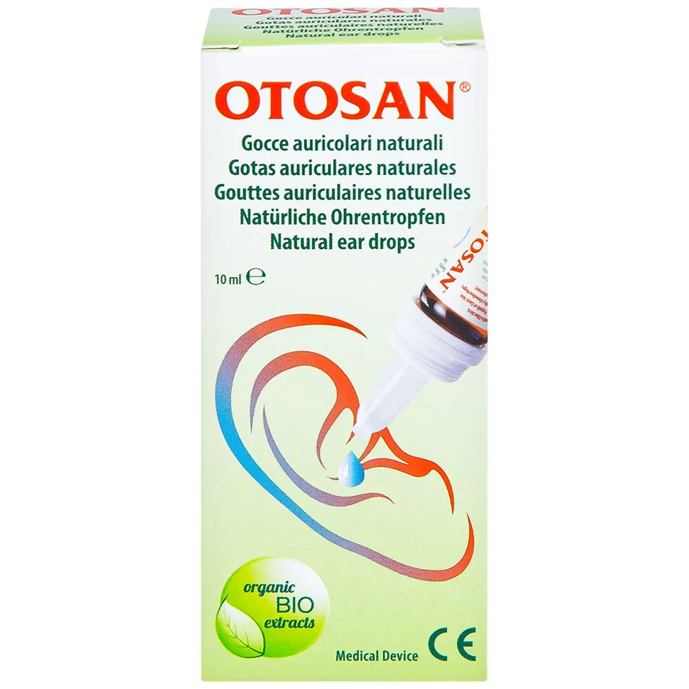 Hình ảnh Dung dịch nhỏ tai Otosan Natural Ear Drops loại bỏ và ngăn ngừa sự hình thành của ráy tai (10ml)