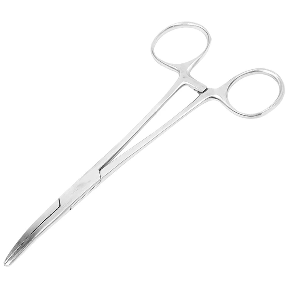 Hình ảnh Pen gắp cong không mấu Electro Bismed dùng kẹp bông băng, băng gạc rửa vết thương (1 cái x 16cm)