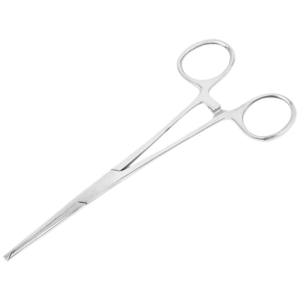 Hình ảnh Pen gắp thẳng có mấu Electro Bismed dùng kẹp bông băng, băng gạc rửa vết thương (1 cái x 16cm)