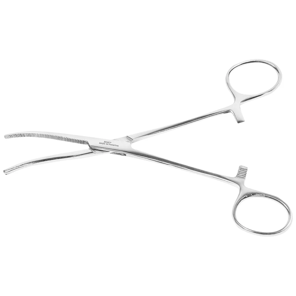 Hình ảnh Pen gắp cong không mấu Electro Bismed  dùng kẹp bông băng, băng gạc rửa vết thương (1 cái x 18cm)