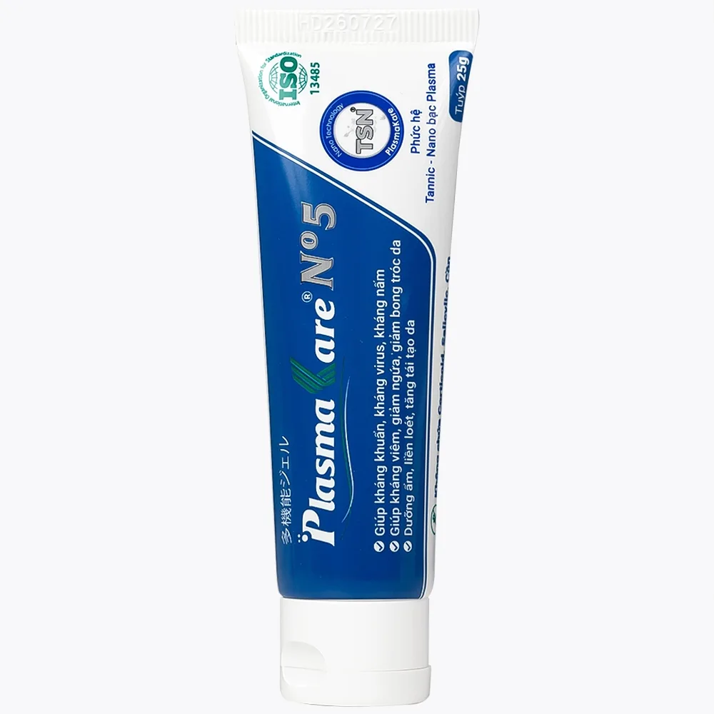 Hình ảnh Kem bôi da Plasmakare Nº5 Innocare 25g hỗ trợ điều trị Zona, Herpes, thủy đậu, tay chân miệng
