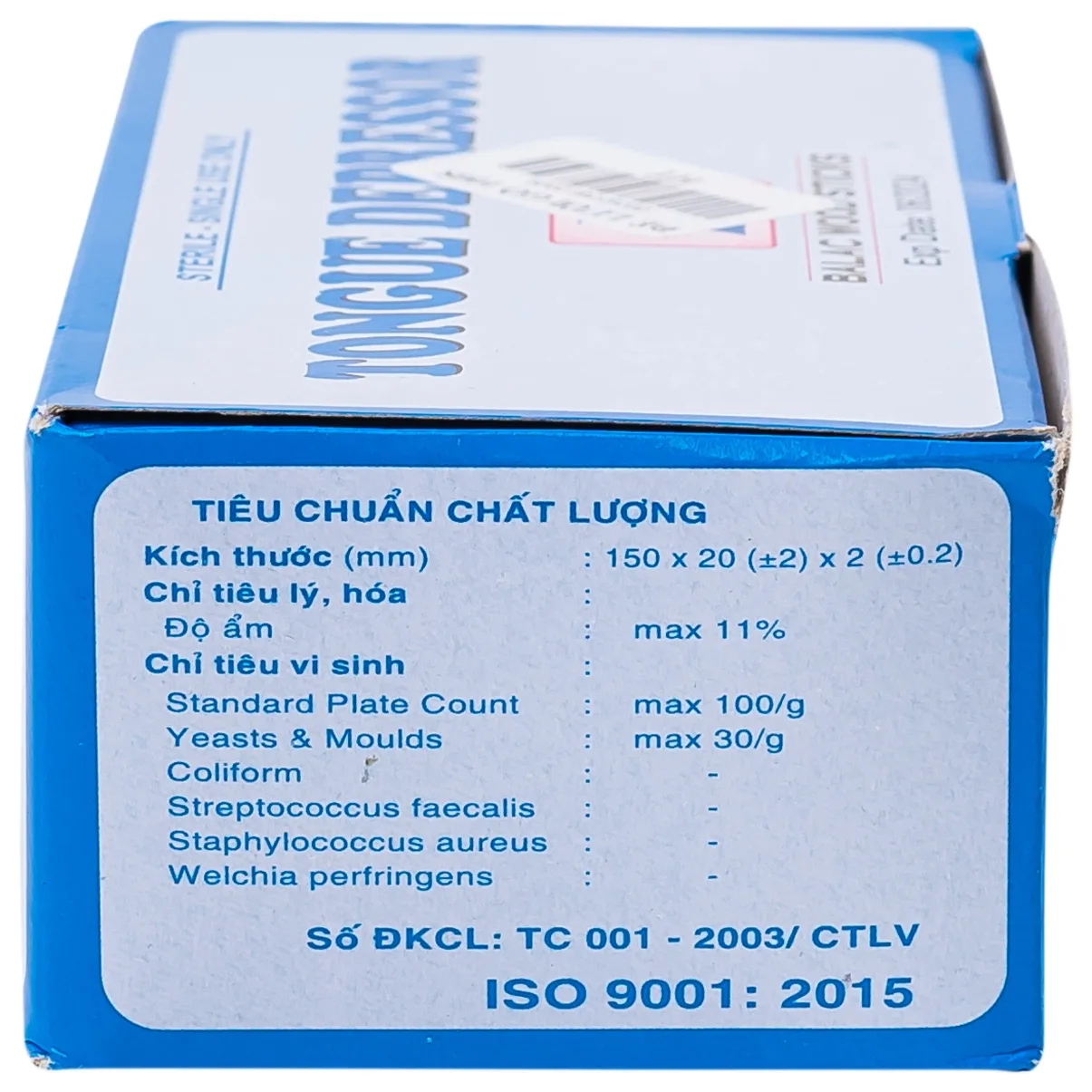 Hình ảnh Que đè lưỡi gỗ Lạc Việt Balac Wood Sticks dùng để khám khoang miệng và cổ họng (100 cây)