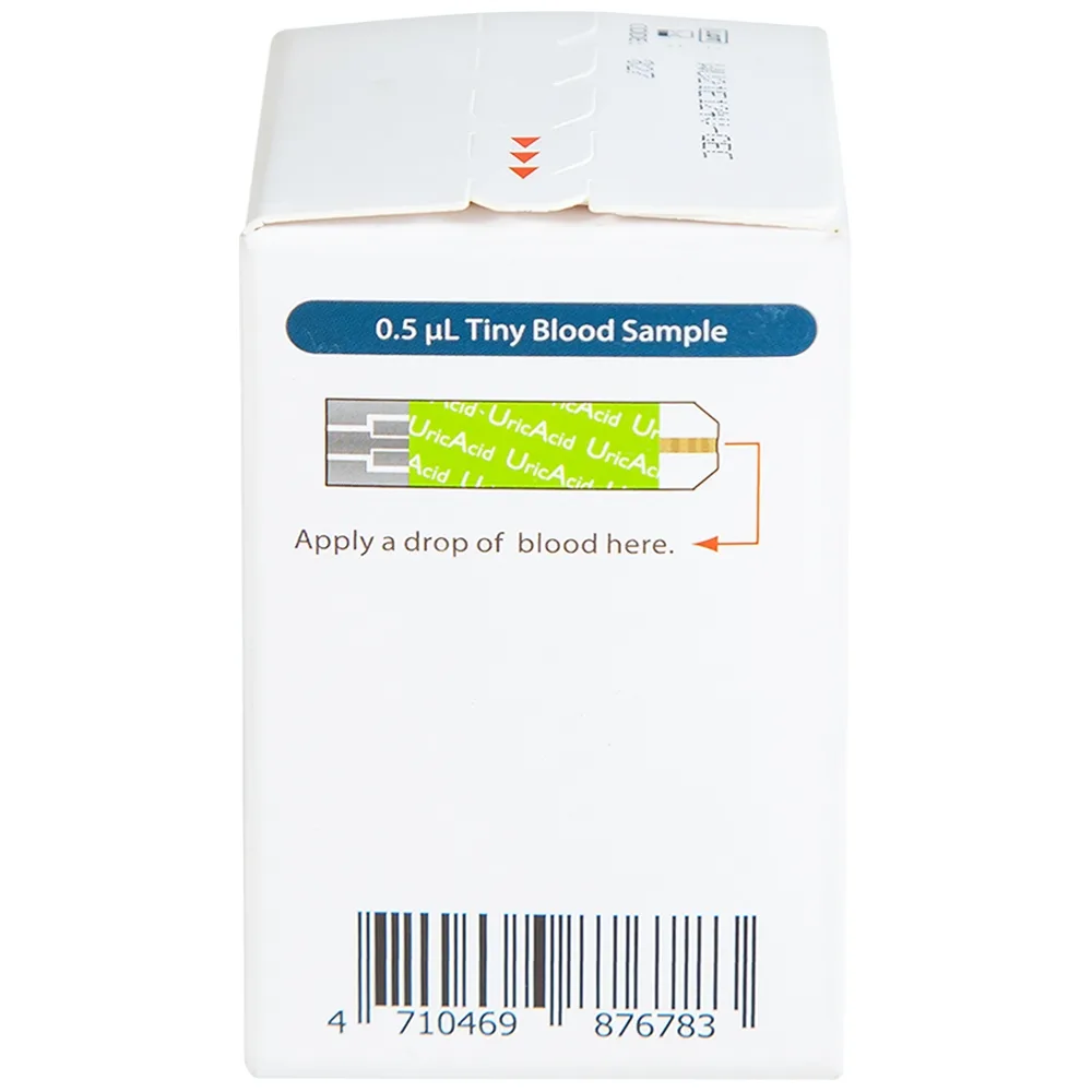Hình ảnh Que thử Axit Uric (Gout) FaCare FCM168 dùng để lấy máu (10 cái)