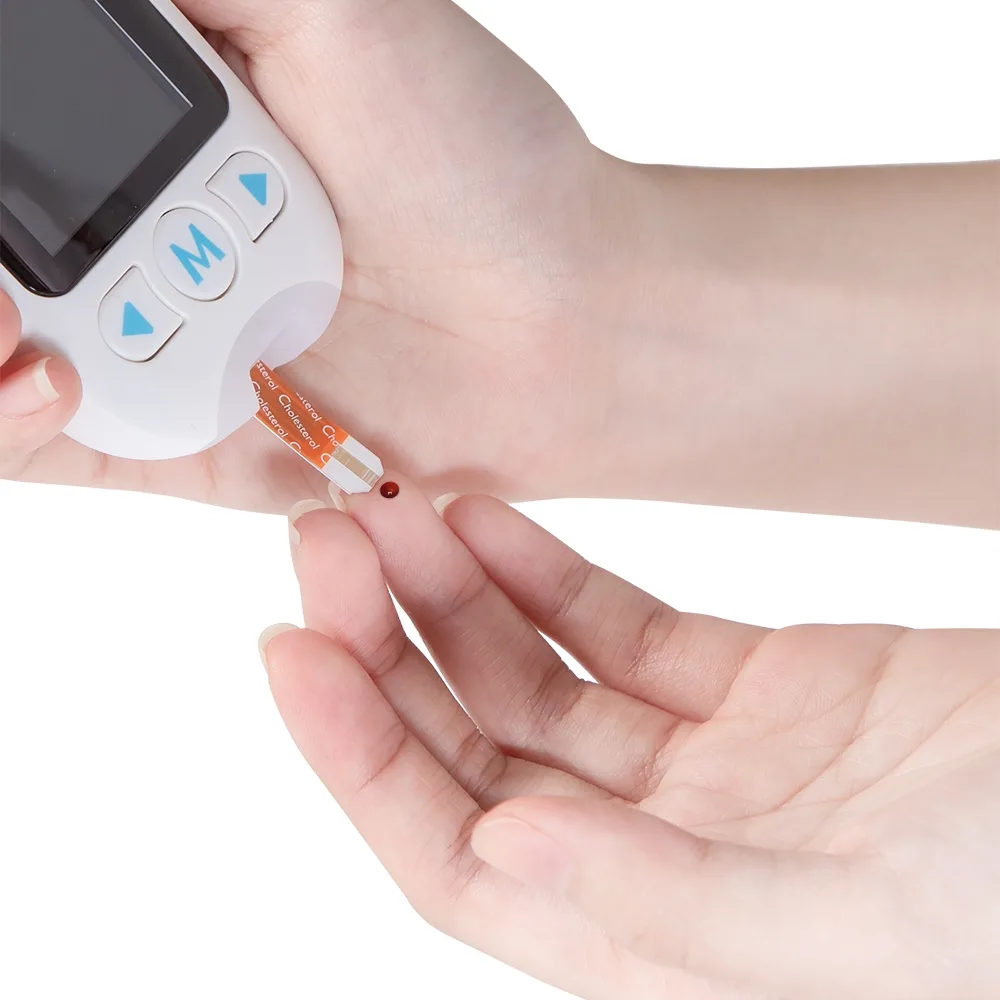 Hình ảnh Que thử Cholesterol FaCare FC-M168 kiểm tra nồng độ cholesterol (10 cái)