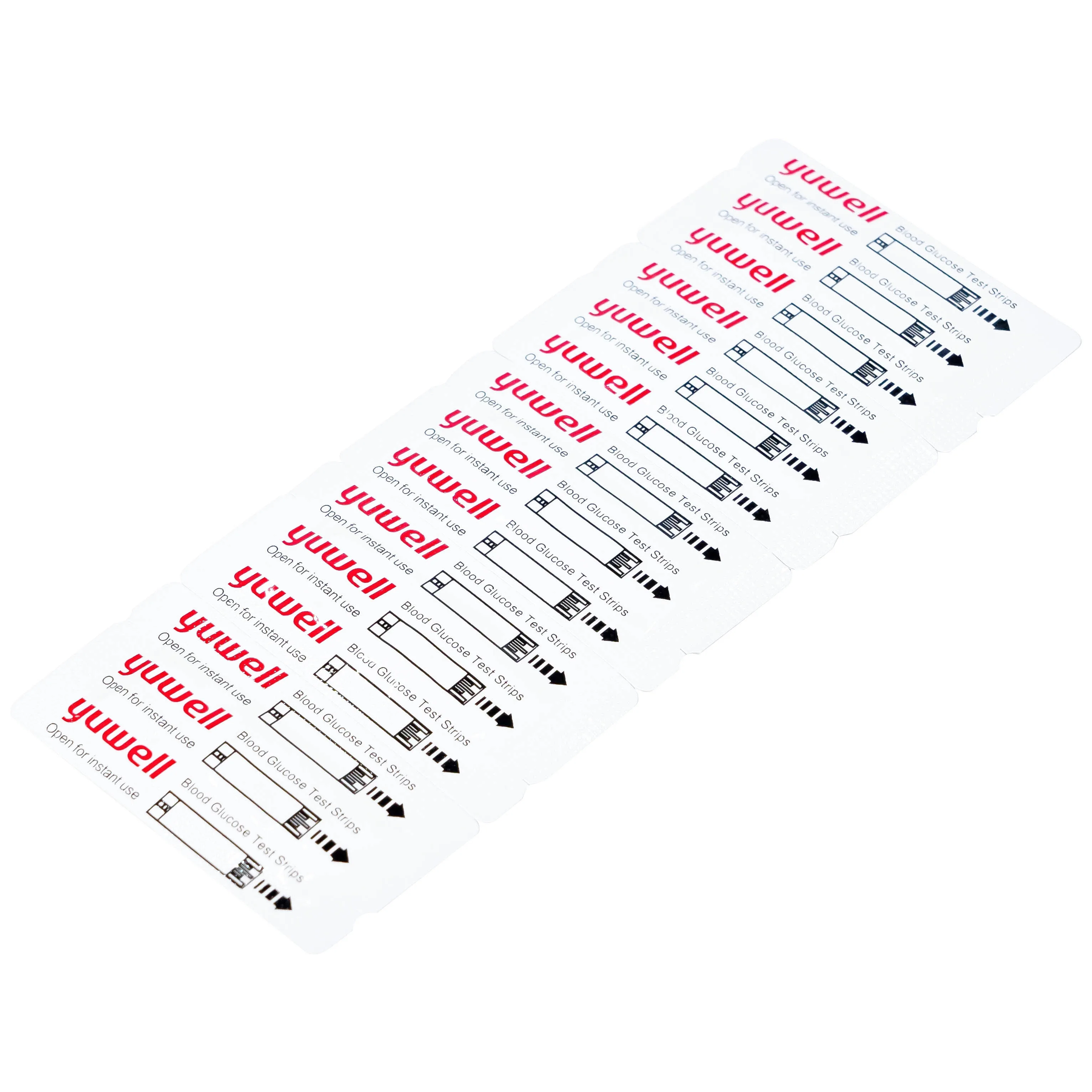 Hình ảnh Que thử đường huyết Yuwell Y330 (50 que)