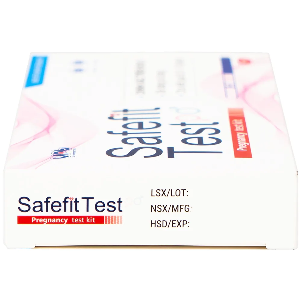 Hình ảnh Que thử thai nhanh Safefit Test (Hộp 1 que x 1 cốc nhựa)