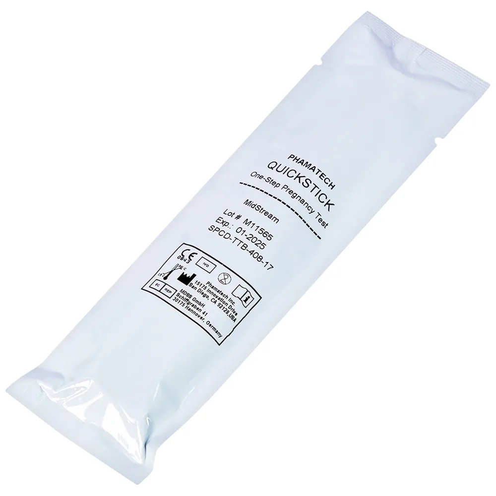 Hình ảnh Que thử thai điện tử QuickStick One-Step Pregnancy Test Phamatech cho kết quả trong 5 phút (1 cái)