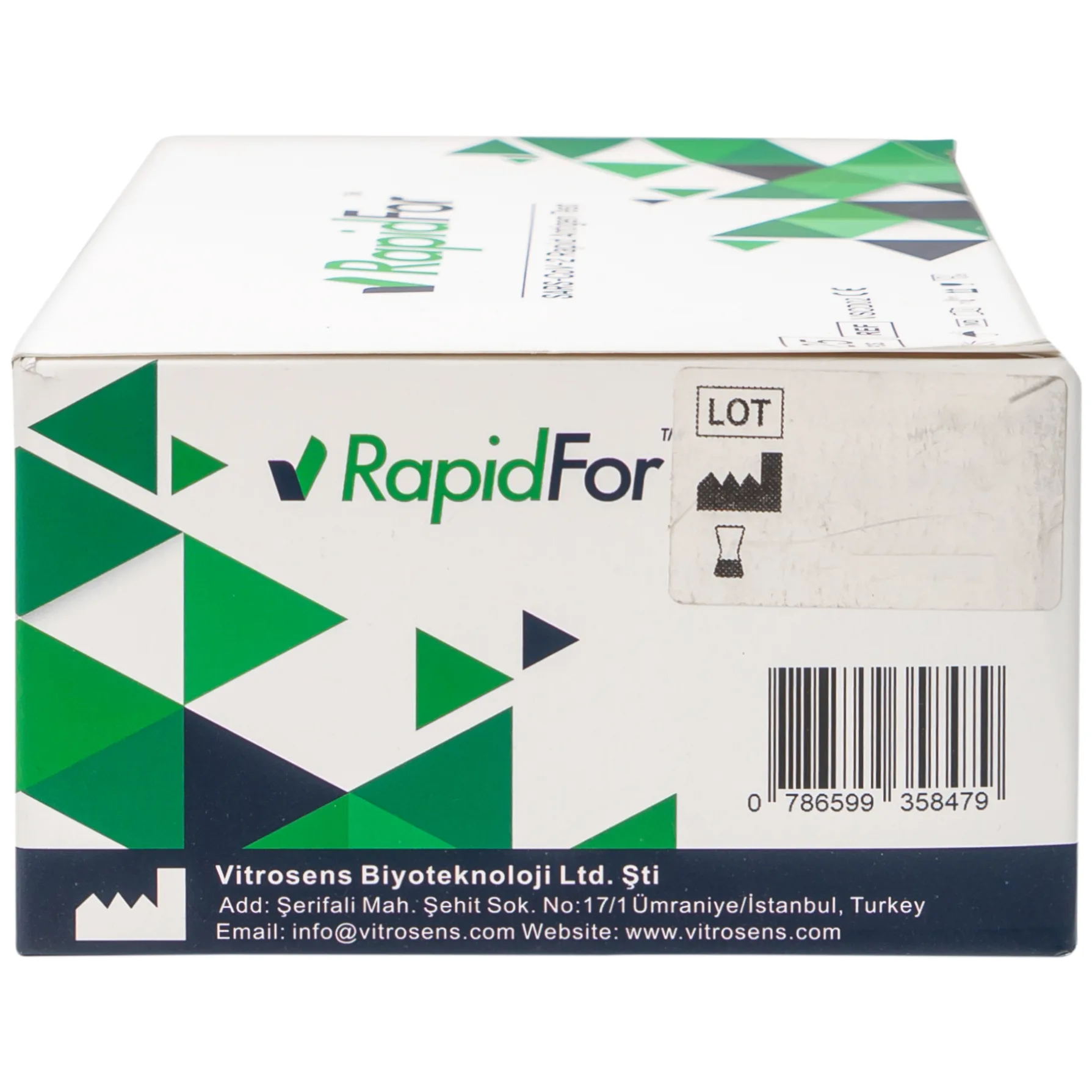 Hình ảnh Kit Test RapidFor Sars-CoV-2 Rapid Antigen Kit hỗ trợ test nhanh kháng nguyên Sars Cov-2 (25 kít)