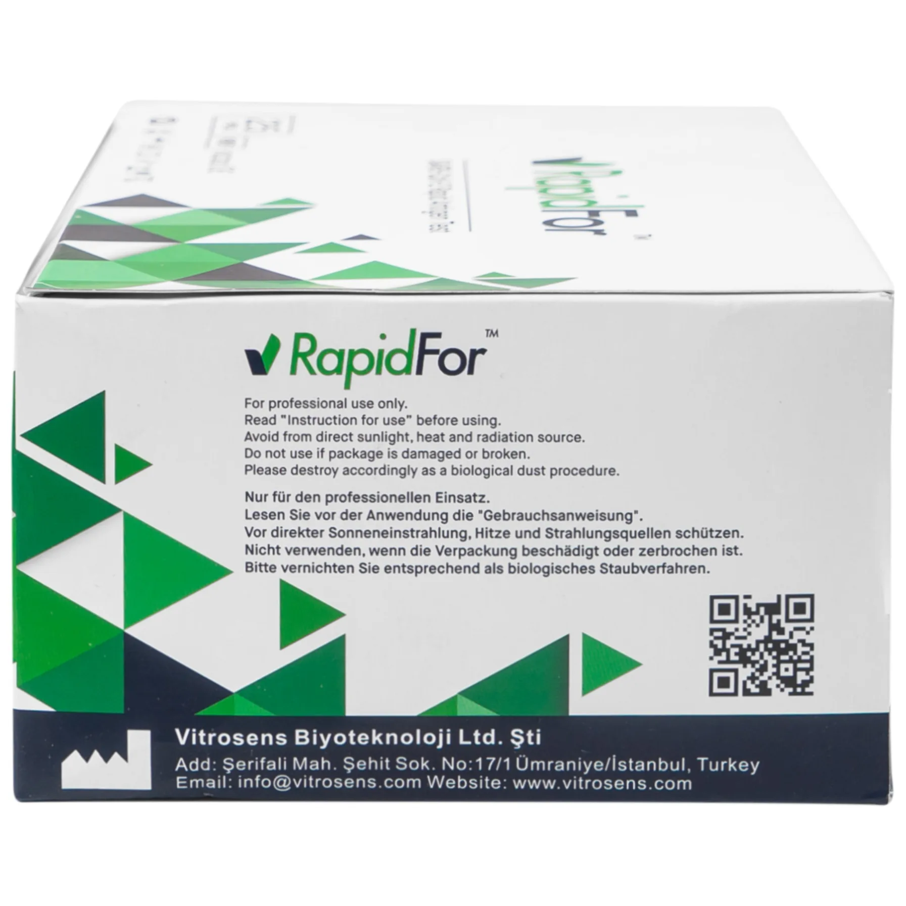 Hình ảnh Kit Test RapidFor Sars-CoV-2 Rapid Antigen Kit hỗ trợ test nhanh kháng nguyên Sars Cov-2 (25 kít)
