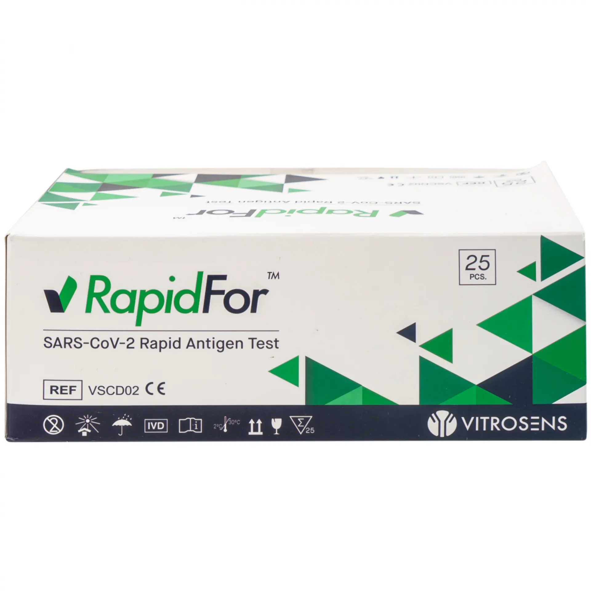 Hình ảnh Kit Test RapidFor Sars-CoV-2 Rapid Antigen Kit hỗ trợ test nhanh kháng nguyên Sars Cov-2 (25 kít)