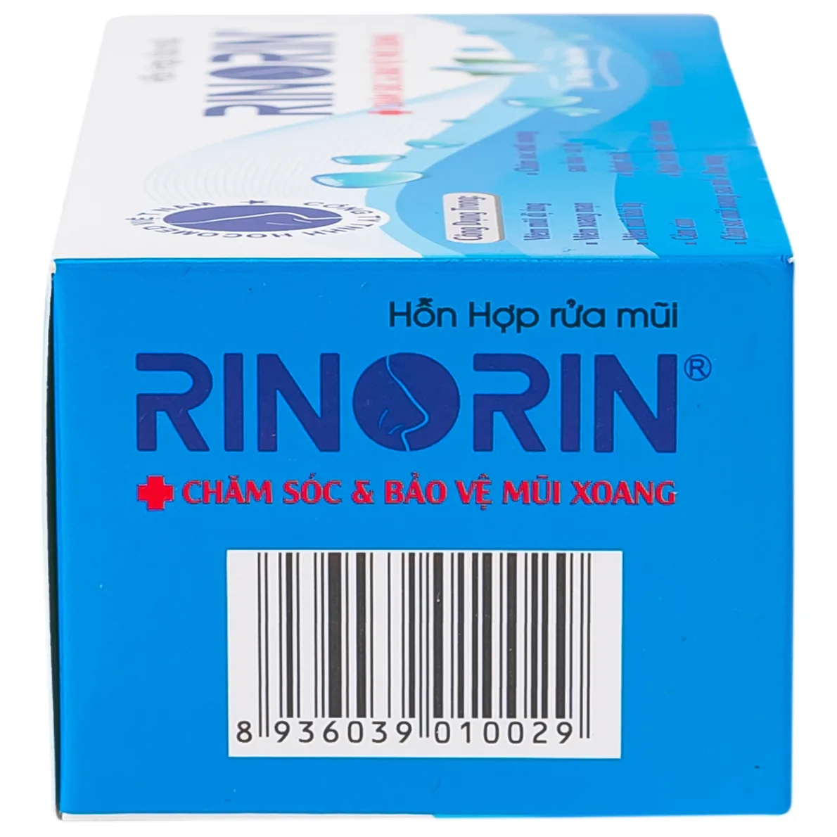Hình ảnh Hỗn hợp rửa mũi Rinorin chăm sóc và bảo vệ mũi xoang (30 gói)