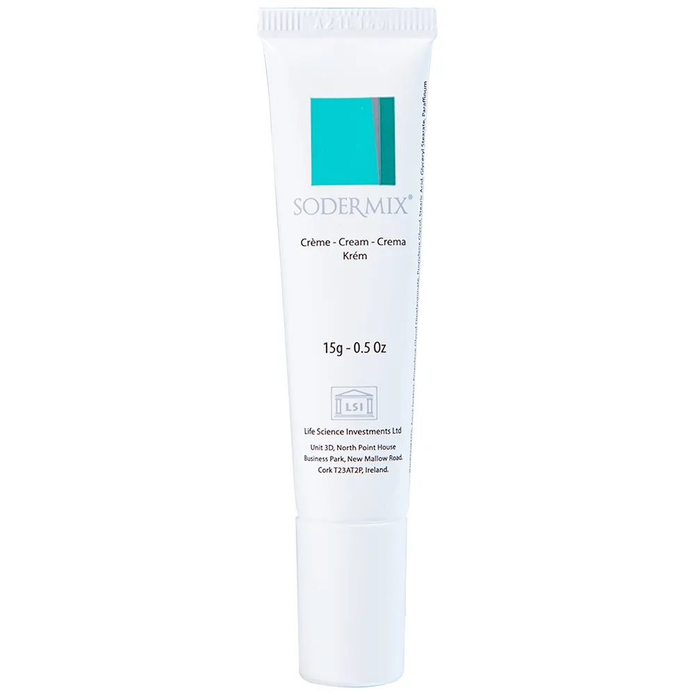 Hình ảnh Kem bôi Sodermix giảm nhanh các triệu chứng ngứa, mẩn đỏ, mụn nước (15g)