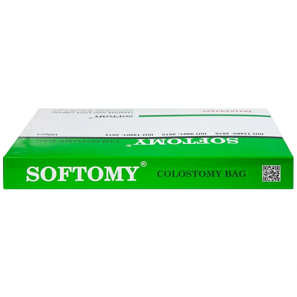 Hình ảnh Túi hậu môn nhân tạo Softomy Tanaphar hỗ trợ cho việc bài tiết ở những người bệnh về hệ bài tiết (100 cái)