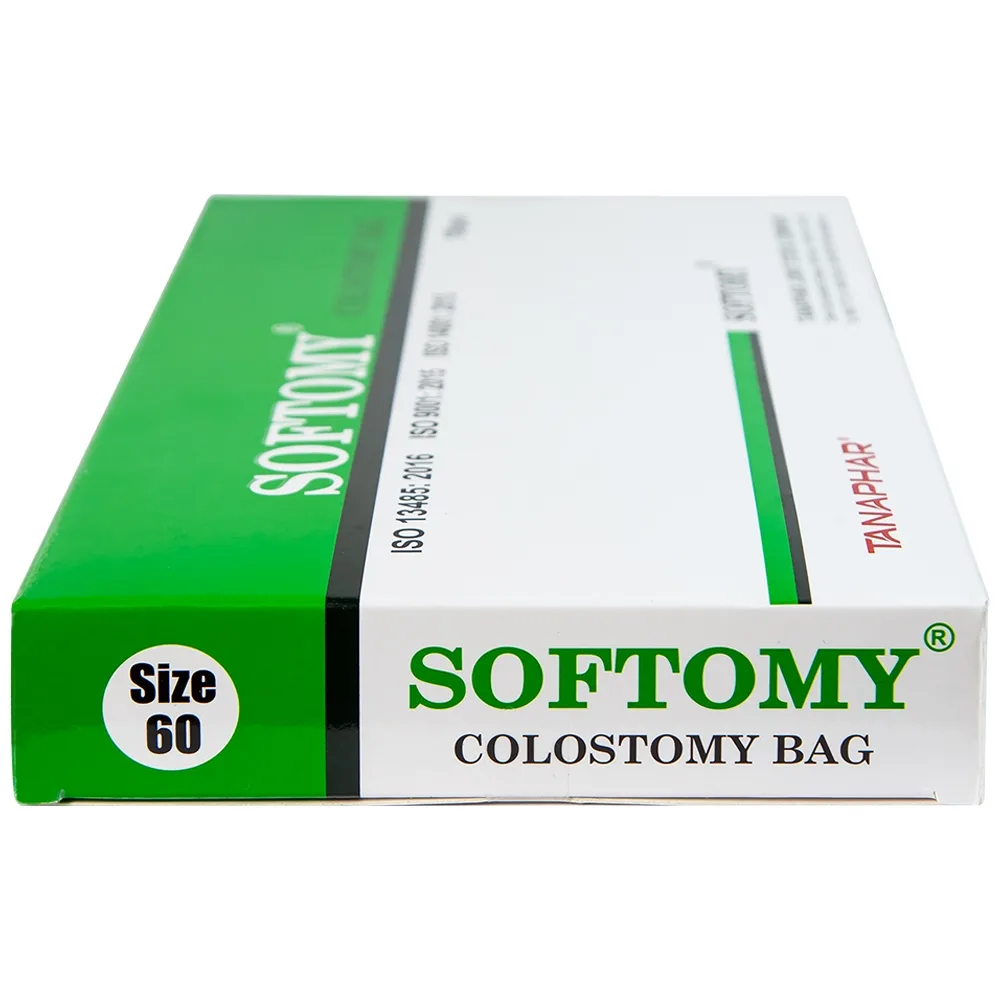 Hình ảnh Túi hậu môn nhân tạo Softomy Tanaphar hỗ trợ cho việc bài tiết ở những người bệnh về hệ bài tiết (100 cái)