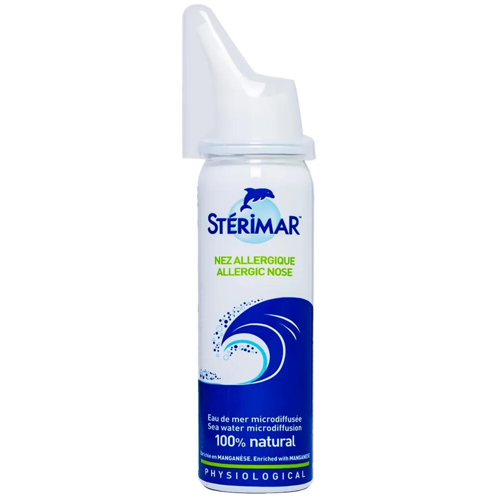 Hình ảnh Dung dịch xịt mũi Stérimar Allergic Nose 50ml hỗ trợ điều trị viêm mũi dị ứng cho trẻ từ 6 tháng - người lớn