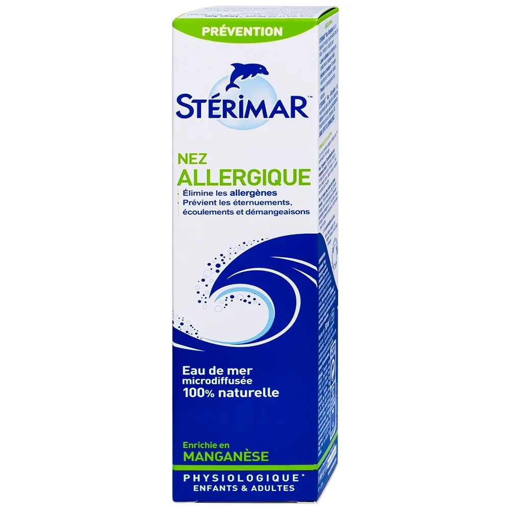 Hình ảnh Dung dịch xịt mũi Stérimar Allergic Nose 50ml hỗ trợ điều trị viêm mũi dị ứng cho trẻ từ 6 tháng - người lớn