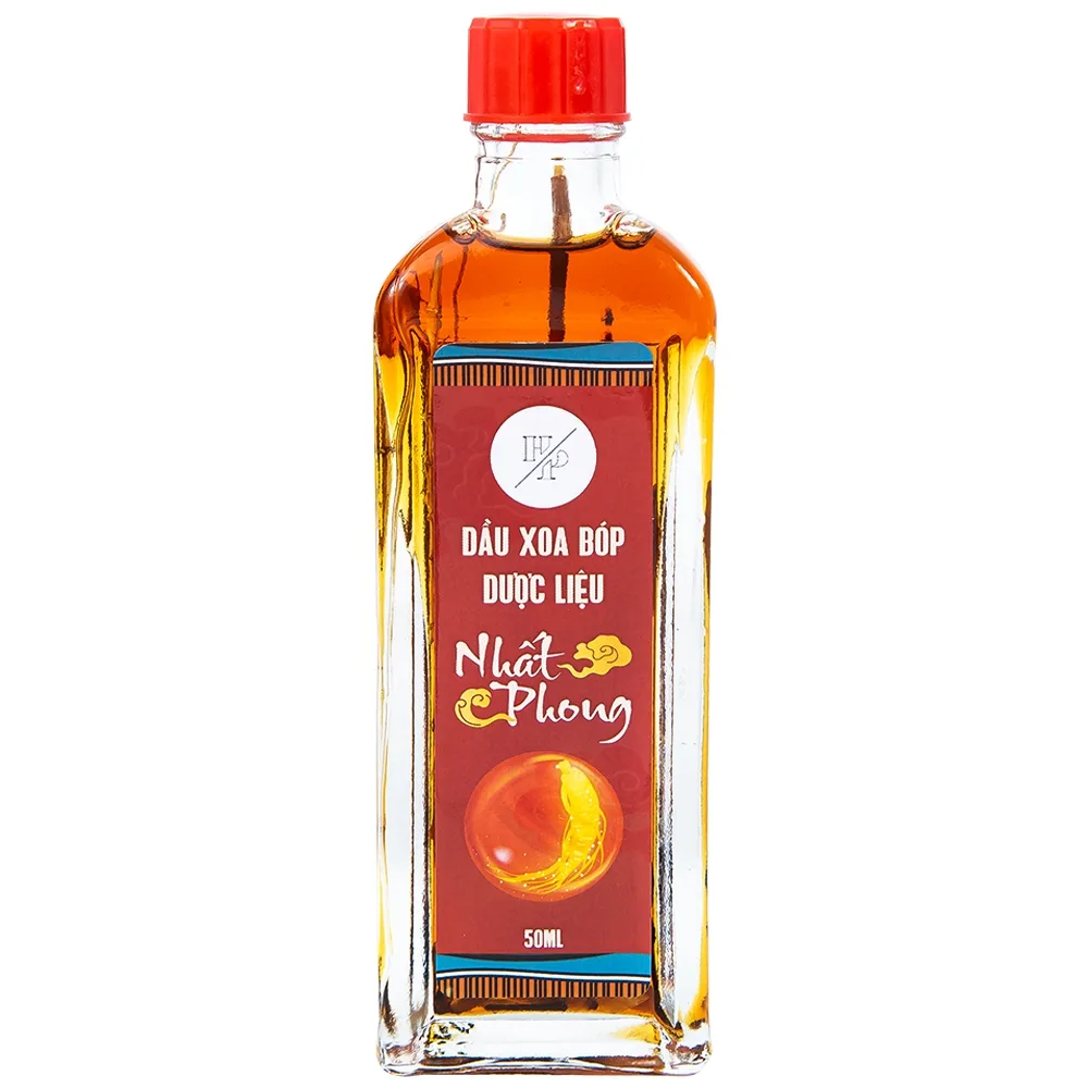 Hình ảnh Tinh dầu xoa bóp dược liệu Nhất Phong 50ml giảm đau nhức xương khớp, mỏi cơ bắp, làm ấm cơ thể