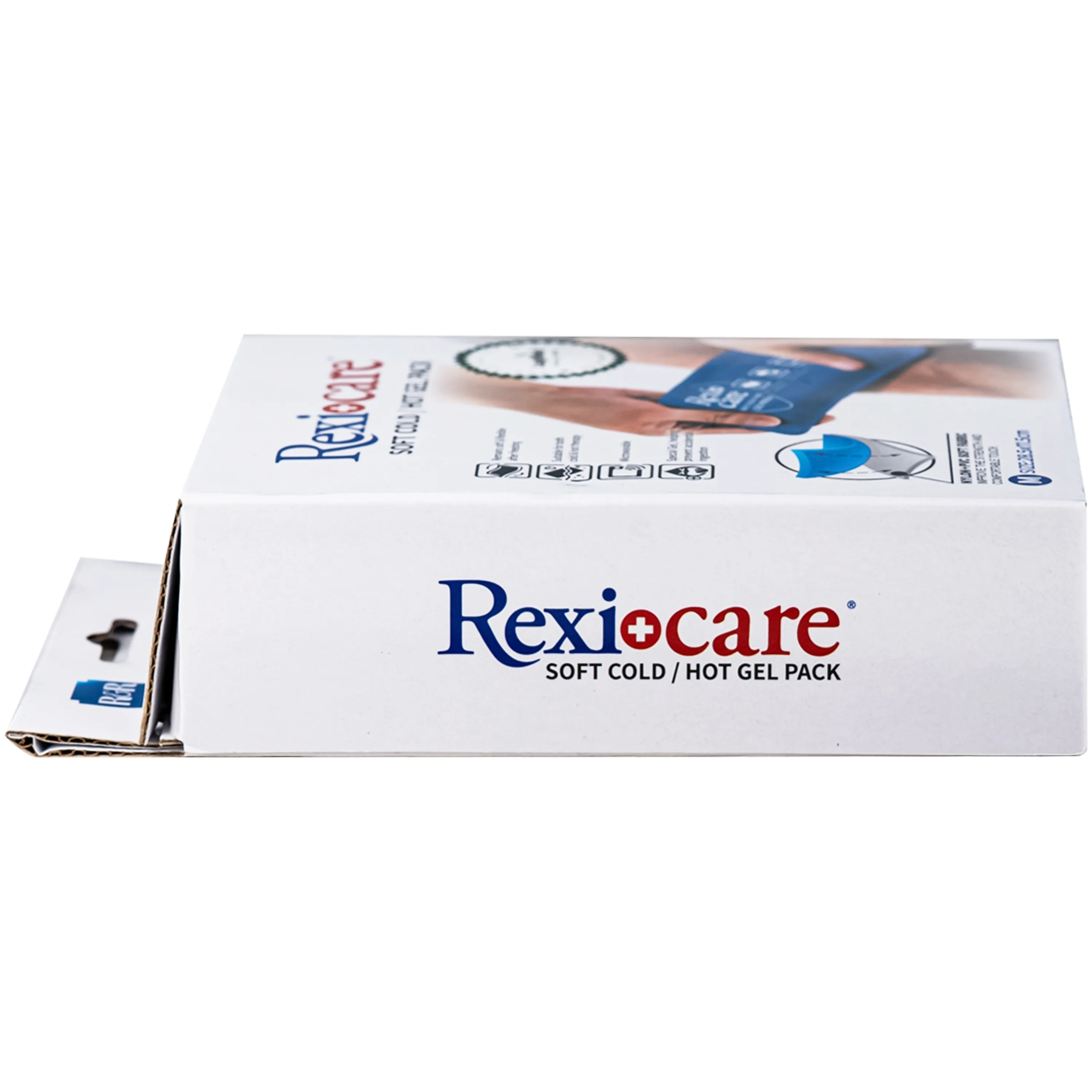 Hình ảnh Túi chườm nóng, lạnh Rexicare gel (28.5x11.5cm) Làm giảm co thắt cơ, đau, sưng phù, bầm máy sau chấn thương, thủ thuật nha khoa, côn trùng cắn