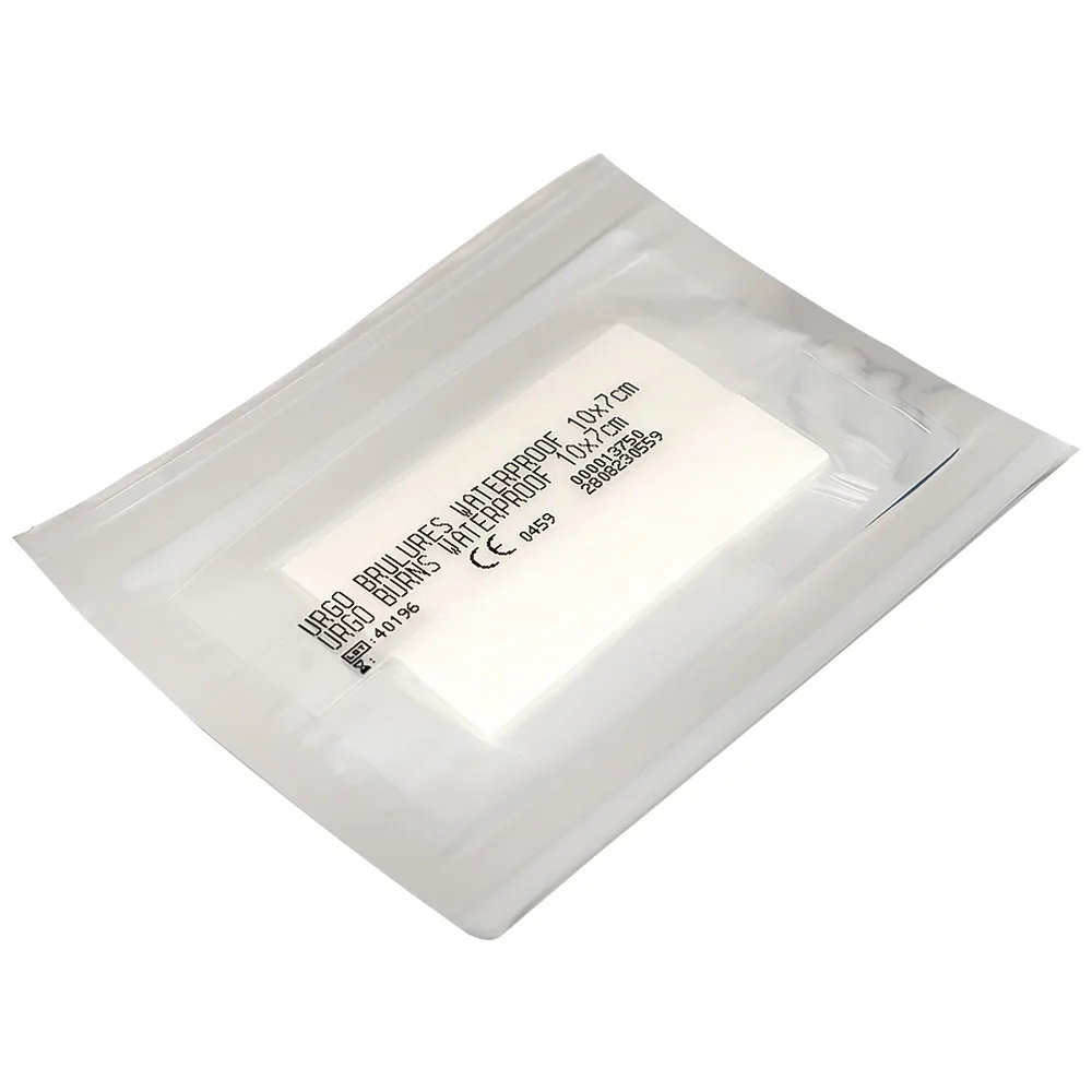 Hình ảnh Băng cá nhân tiệt trùng Urgo Brulures Waterproof 10cm x 7cm cho vết thương bỏng, thấm hút dịch tiết cho vết thương (4 miếng)